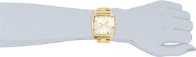 img 3 attached to Часы Invicta Women's 12101 Angel с золотым циферблатом: нержавеющая сталь с ионным покрытием золота 18к