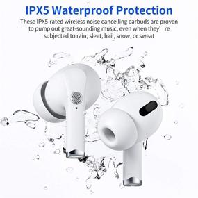 img 1 attached to VOXii Transparency Headphones Reduction Waterproof