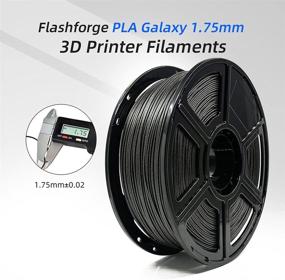 img 3 attached to Flashforge Galaxy Black 1 - Optimized Spool Size and Eco-friendly Composition