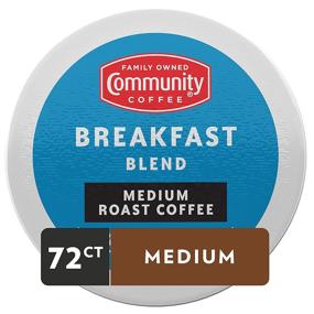 img 3 attached to Community Coffee Breakfast Blend 72 Count Coffee Pods: Medium Roast, Keurig 2.0 Compatible - Pack of 1