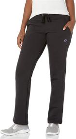 img 2 attached to Champion Women's Open Bottom Fleece Pant