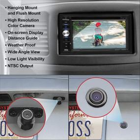 img 1 attached to 🚗 BOSS BVNV9384RC Автомобильная GPS-навигация и DVD-плеер: двойной дин, Bluetooth, 6,2-дюймовый сенсорный ЖК-экран, MP3 CD DVD USB SD, радио AM FM