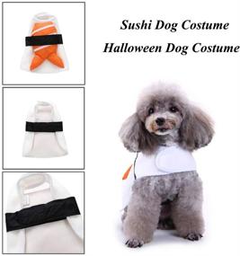 img 2 attached to 🍣 Halloween Funny Pet Costume: Sushi Dog Fish Food Theme