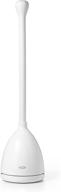 🚽 efficient cleaning: oxo good grips toilet plunger with convenient holder logo