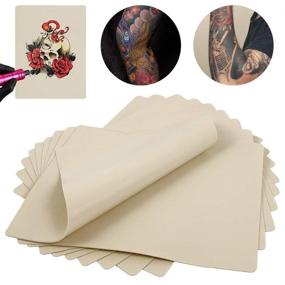 img 2 attached to 🔥 Romlon 8Pcs Tattoo Practice Skin - Double Sided Tattoo Skin for Beginners and Experienced Artists