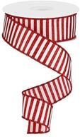 glitter stripe ribbon christmas inches logo