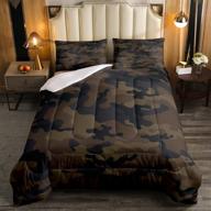 comforter camouflage lightweight bedding collection logo