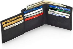 img 3 attached to Stealth Mode Leather Wallet Men Men's Accessories