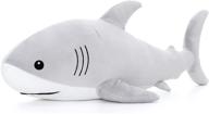 ocean stuffed animals shark pillows logo