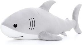 img 4 attached to Ocean Stuffed Animals Shark Pillows