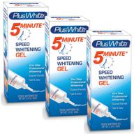ultimate triple pack: plus white premier 5 minute speed whitening gel - fast results guaranteed! logo