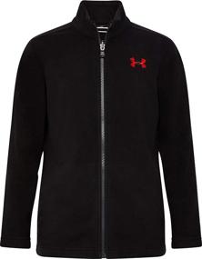 img 1 attached to 🧥 Under Armour Westward Jacket Black: Ultimate Style for Boys' Clothing and Jackets & Coats