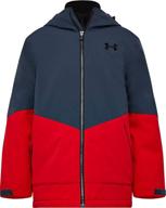 🧥 under armour westward jacket black: ultimate style for boys' clothing and jackets & coats logo