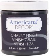 deco art americana chalky finish paint, 8-ounce, relic: revamp furniture with vintage charm logo