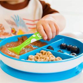 img 3 attached to 🍴 Munchkin 6-Piece Fork and Spoon Set - Blue, Green, and Orange
