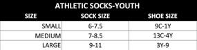 img 1 attached to adidas Kids' 3-Stripes Quarter Socks for Youth (6-Pack)