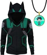 halloween-ready daviko academia midoriya pendant: a spooky allure logo