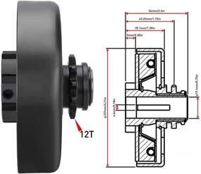 img 1 attached to JUXATECH Centrifugal Clutch Teeth Chain