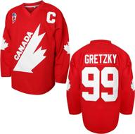 🏒 gretzky 99 team canada red ice hockey jersey - men's s-3xl logo