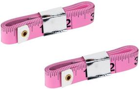 img 1 attached to Singer 60-Inch Tape Measure 2 Pack: Accurate and Reliable Measuring Tool for Crafting and Sewing Projects