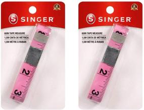 img 3 attached to Singer 60-Inch Tape Measure 2 Pack: Accurate and Reliable Measuring Tool for Crafting and Sewing Projects