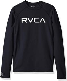 img 1 attached to RVCA Boys Long Sleeve Rashguard Boys' Clothing for Swim