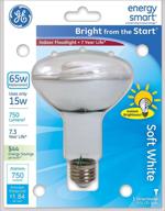 💡 efficient lighting solution: ge energy smart 65w directional bulb in soft white - illuminate with style and savings! logo