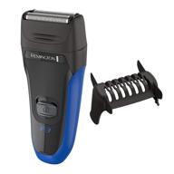 🪒 remington pf7300 f3 comfort series foil shaver for men, electric razor in black/blue logo