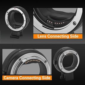 img 2 attached to 📸 Commlite cm-EF-L AF Lens Adapter for Canon EF/EF-S Lens to L Mount Cameras, Lens Converter for Panasonic S5/S1/S1R/S1H, Leica SL601/SL2, and Sigma FP Cameras