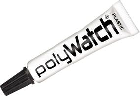 img 1 attached to 🔧 Polywatch Polish: Revive & Restore Plastic/Acrylic Watch Glasses with 5ml Repair Solution and W5 Wipe Cleaner