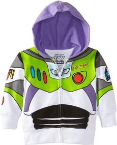 img 2 attached to 🌟 Magical Disney Little Toddler Lightyear Hoody: Irresistible Boys' Clothing with Adventure and Style!