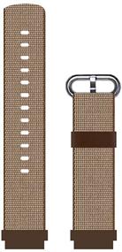 img 4 attached to 👩 C2D JOY Classic Nylon Weave Band for Garmin vivoactive 4S Venu 2S Watch - Replacement Accessory Strap for Women with Quick Release - 18mm