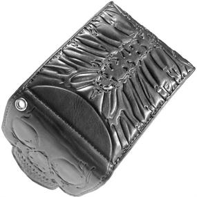 img 1 attached to 💀 Kreepsville Men's Ribcage Skull Wallet