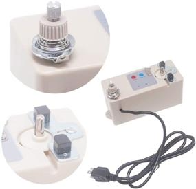 img 3 attached to 🧵 LAMXD Portable Automatic Bobbin Winder for Sewing Juki Brother Singer Long-Arm Quilting Embroidery Machine - Class 15 L M Size Bobbin