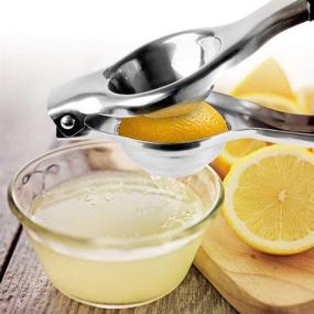 img 3 attached to 🍋 Stainless Steel Manual Lemon Squeezer - Citrus Juicer for Fresh Lime Extract (2.35 Inch Inner Diameter)