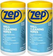 🧽 zep wall cleaning wipes 35 count (pack of 2) - effortlessly remove crayon, dirt, and scuff marks from walls logo