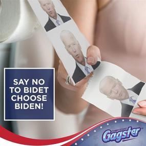 img 3 attached to 🚽 Joe Biden Toilet Paper Roll: Hilarious Political Novelty Gift with Image-Printed Sheets - 3 Ply Tissue for a Good Laugh! Perfect White Elephant Idea