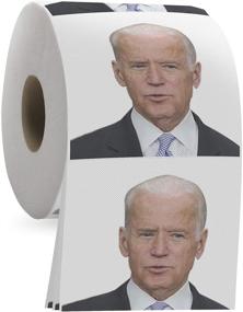 img 4 attached to 🚽 Joe Biden Toilet Paper Roll: Hilarious Political Novelty Gift with Image-Printed Sheets - 3 Ply Tissue for a Good Laugh! Perfect White Elephant Idea