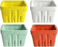 🧺 multicolor stoneware baskets by creative co op: enhancing food service equipment & supplies logo