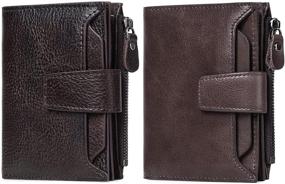 img 4 attached to FALAN MULE Genuine Leather Blocking Men's Accessories: Elevate Your Style with Premium Quality