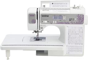 img 3 attached to 🧵 Brother 150-Stitch Computerized Sewing & Quilting Machine (Refurbished) with Wide Table: Efficient and Versatile in White