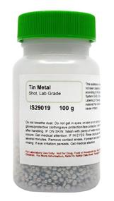 img 2 attached to Laboratory Grade Tin Metal Shot 100G