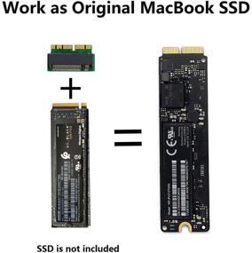 img 3 attached to 🔧 Enhance MacBook Performance with M.2 NVME SSD Convert Adapter: Upgrade for MacBook Air Pro Retina 2013-2017 (A1465 A1466 A1398 A1502)