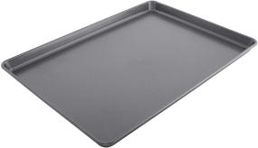 img 4 attached to 🍪 Chicago Metallic Non-Stick Extra Large Cookie Baking Sheet - 15x21, Metallic Gray: Perfect for Baking Large Cookies!