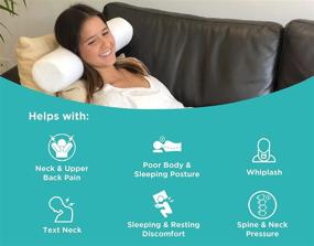 img 3 attached to 🌙 Gentle Living Cooling Neck Pillow: Ultimate Pain Relief & Support for a Restful Sleep