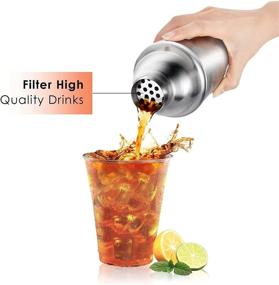 img 2 attached to 🍹 Delicious Bartender Rotating Stainless Steel Strainers