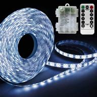 💡 powerful battery-powered waterproof 8 mode remote led light strip - ideal for night riding, parties, camping, and emergencies! логотип