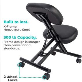 img 2 attached to CHADIOR Ergonomic Kneeling Stool Chair