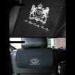 premium covers silver vehicle seatcover logo