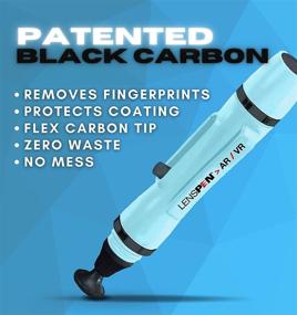 img 3 attached to Enhance VR Experience with LensPen VR Headset Lens Cleaning Pen - The Original Black 🔍 Carbon Patented Technology for Oculus Quest, Valve Index, Rift, PS4 VR, HTC Vive, Xbox 360, HoloLens